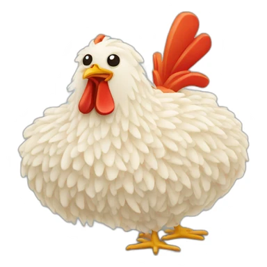 Chinese chicken and rice  sticker
