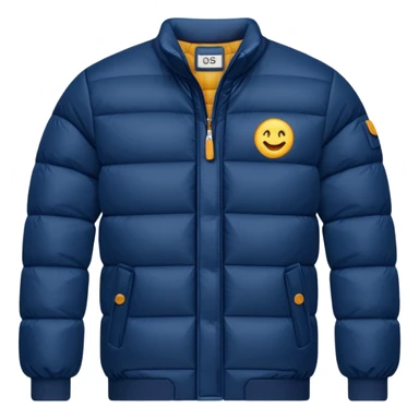 an outer padded jacket sticker
