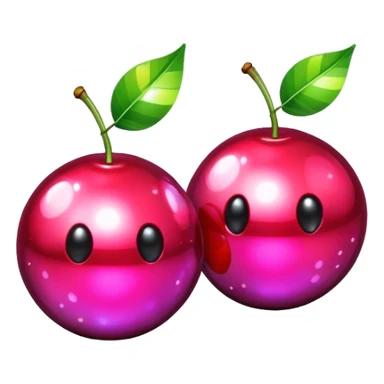 Disco ball cherries  sticker