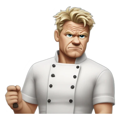 dissapointed gordon ramsay sticker