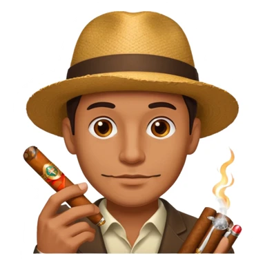 mafia boss cigar sticker
