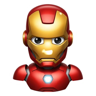 Now a emoji iron man sticker