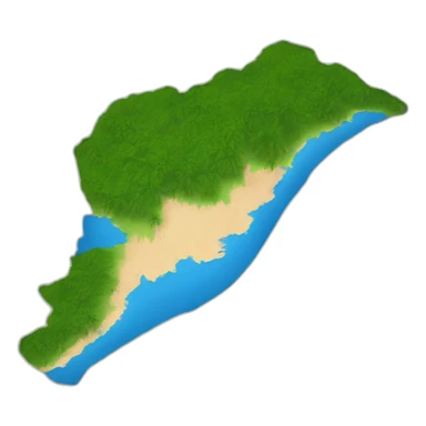 mapa honduras sticker