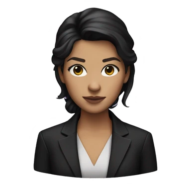 Kate bishop in black suit sticker
