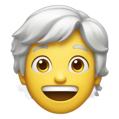 excited person sticker