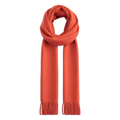 a soft wool scarf sticker