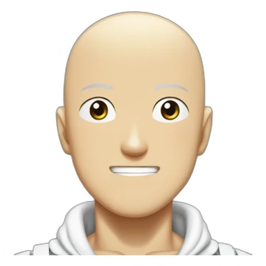 Saitama one punch man sticker