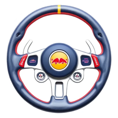 Redbull F1 stearing wheel  sticker
