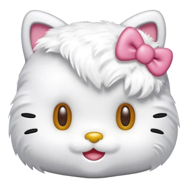 hello kitty saying dumbass sticker