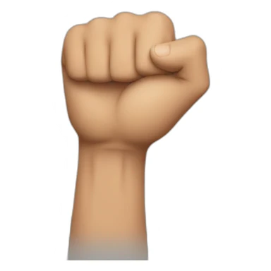 Strong right arm sticker