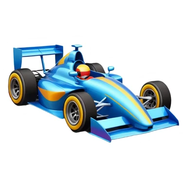 race car with track and cool background sticker