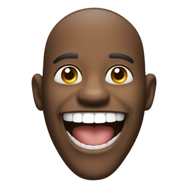 smiling man bucktooth sticker