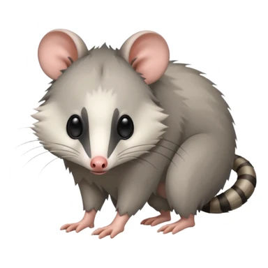Opossum sticker