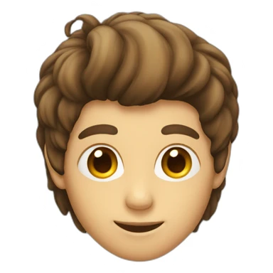 Human with Monkey tail and Monkey ears sticker