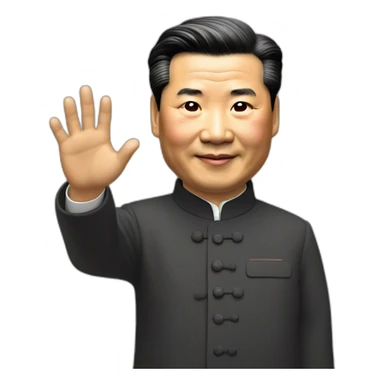 xijinping say Hi sticker