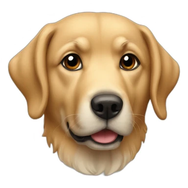 Chien dans les bois sticker