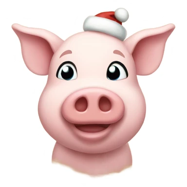 Hayday pig with christmas  sticker