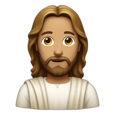 jesus designer sticker