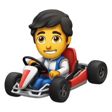 Gokarting sticker