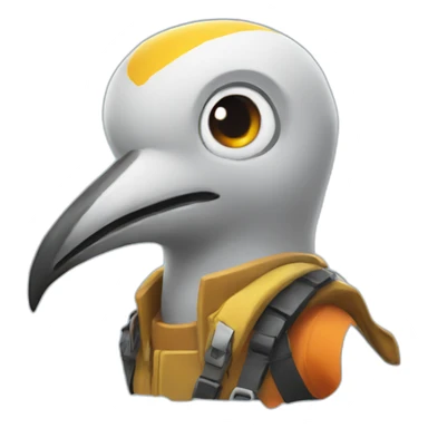 Terns character from Fortnite sticker