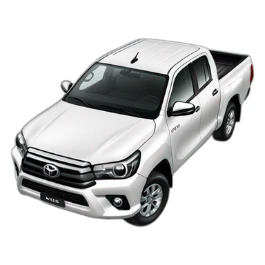Toyota Hilux 2019 sticker