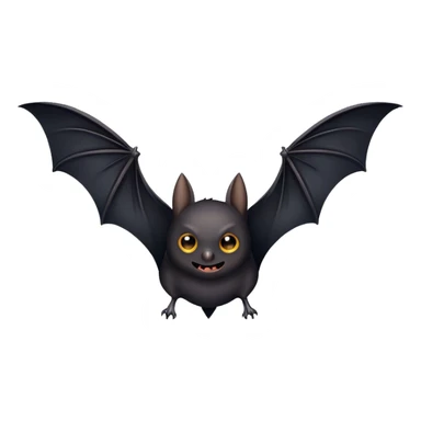hiding bat sticker