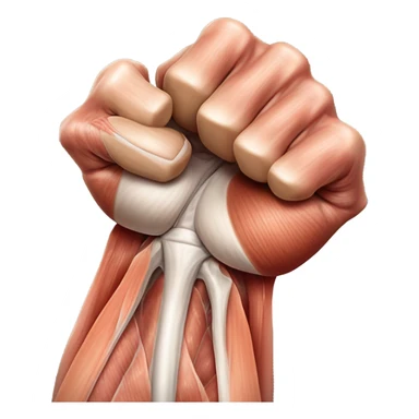 biceps anatomy sticker