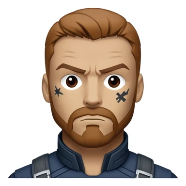crossbones brock rumlow from captain america: civil war sticker