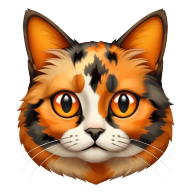 Tortoiseshell cat sticker