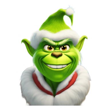 Grinch on mount crumpet  sticker