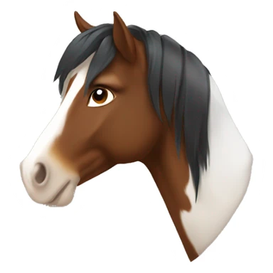 Clydesdale horse sticker