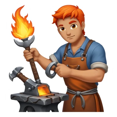 Forging weapon sticker