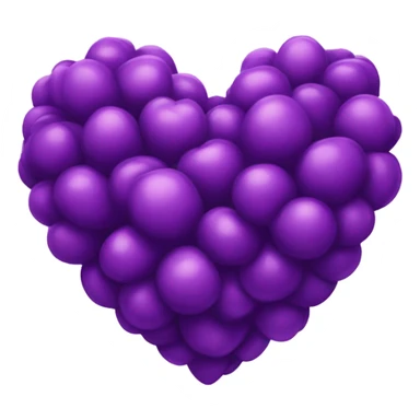 Purple word "Wildberries" in heart sticker