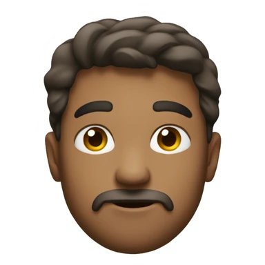 Make an emoji making the middle  sticker