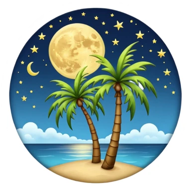 Palmetto Moon sticker