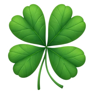 clover with 5 leaves (not 4) sticker