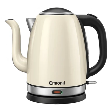 electric kettle, with cup, compatible with default apple emojis sticker