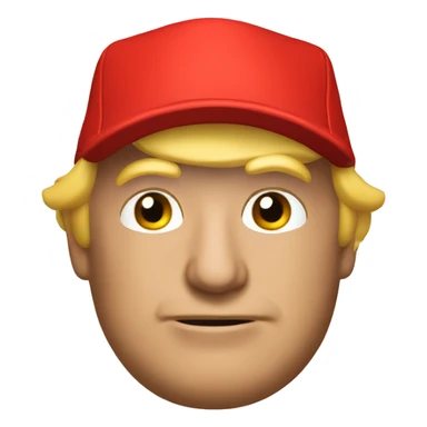 donald trump red hat sticker