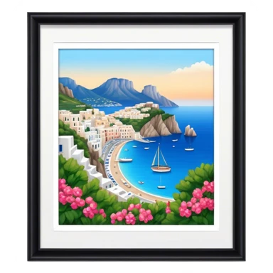 capri italy sticker