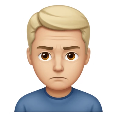 thinking hard sticker