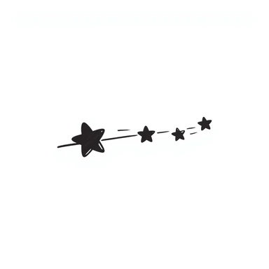 moving star sticker