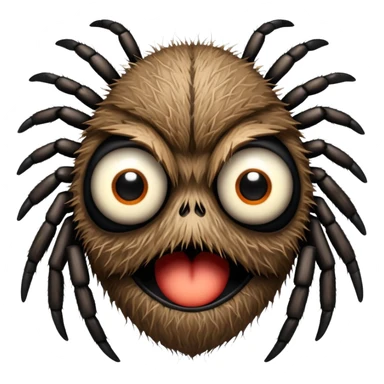 arachnid face sticker