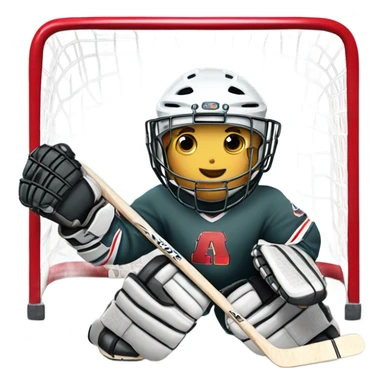 Hockey goalie sticker