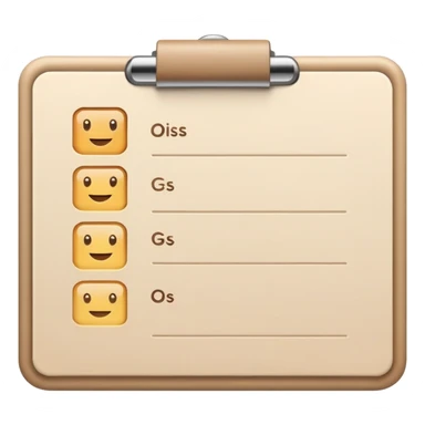 checklist, beige theme, quick task aesthetic sticker