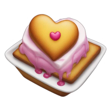 Cœur brûle sticker