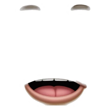 rolling eyes with tongue out sticker