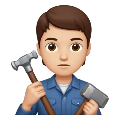 Repairs and Maintenance, holding tool, harmer sticker