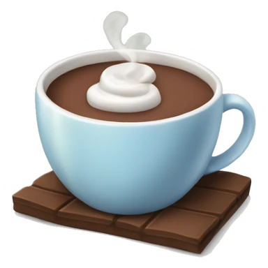 cup of hot cocoa sticker