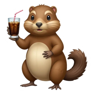 Haz un ornitorrinco es como cuerpo de nutria tiene pico cola de castor y patas de pato sticker