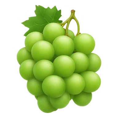 Green grapes sticker